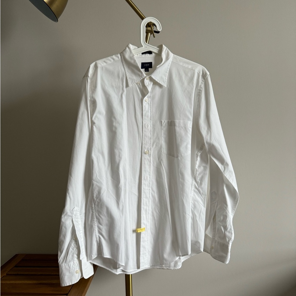 J CREW - White Dress Shirt - Men’s Medium